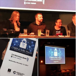 Read more about the article Patrick Kelley, Principal Security Engineer, sits on City National Bank/Royal Bank of Canada Cyber Panel!