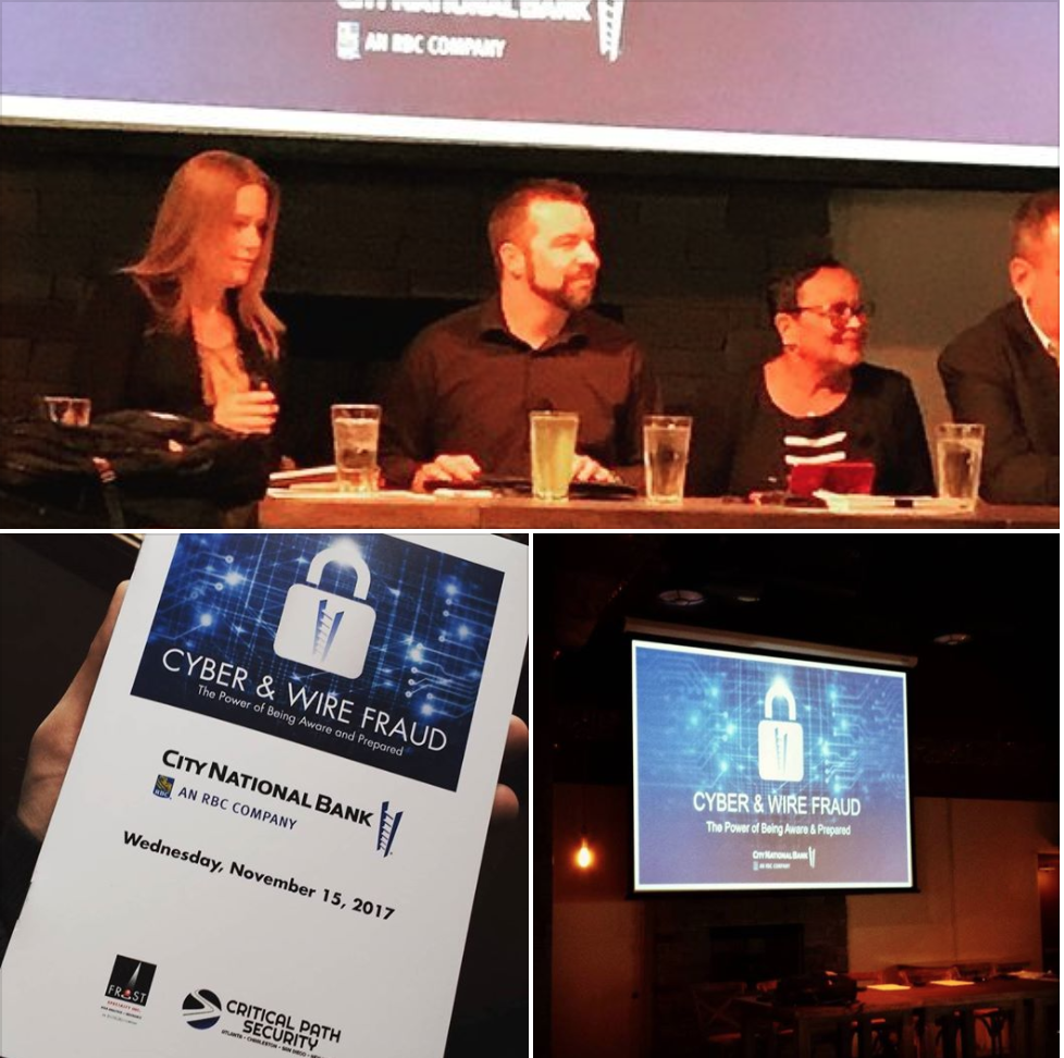 You are currently viewing Patrick Kelley, Principal Security Engineer, sits on City National Bank/Royal Bank of Canada Cyber Panel!