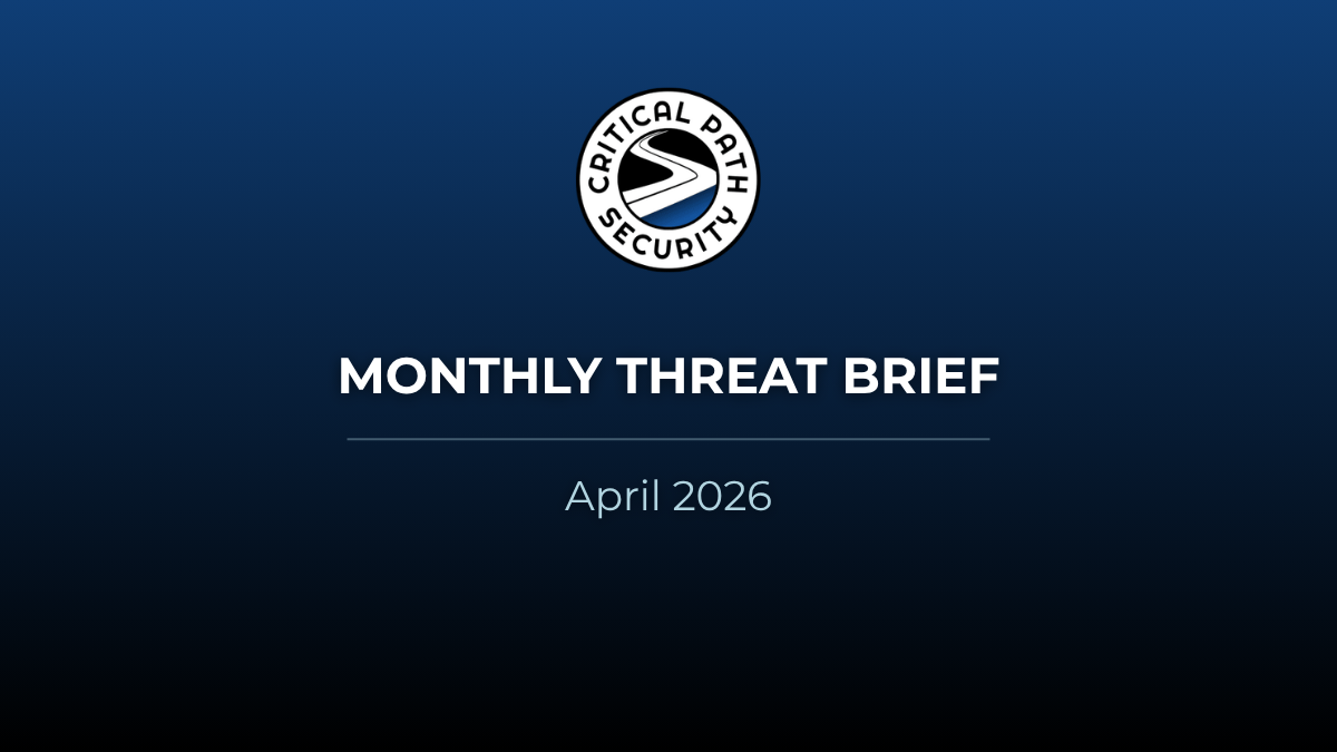 Monthly Threat Brief Cover-April 2026