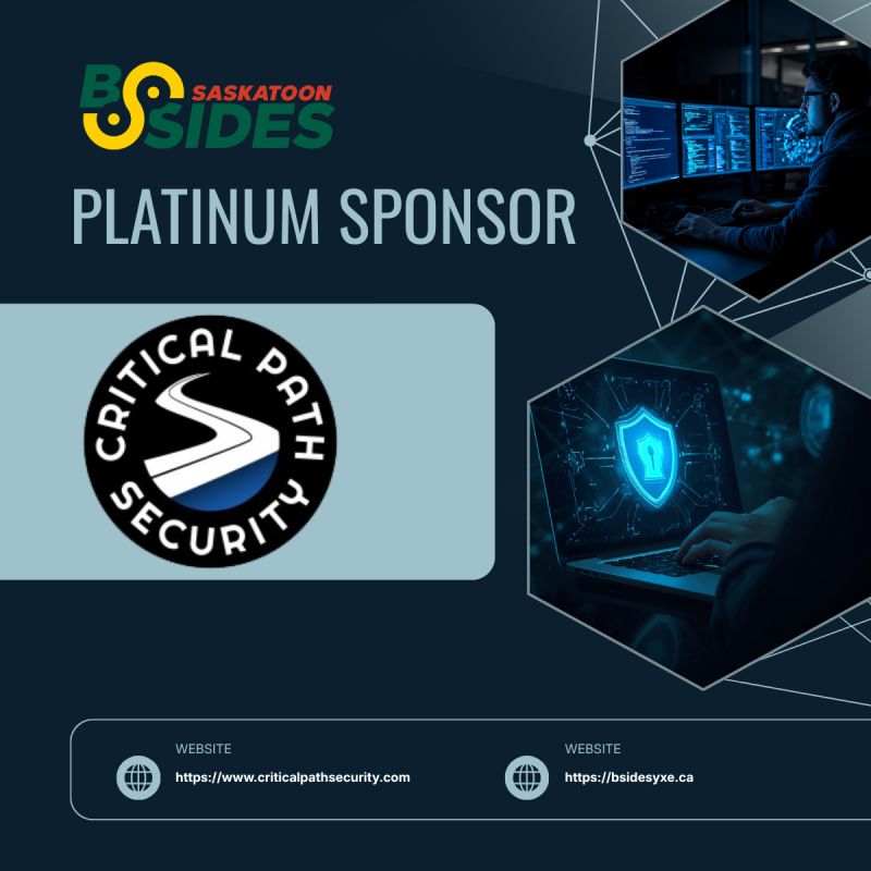 Critical Path Security, Platinum Sponsor of BSides Saskatoon 2026